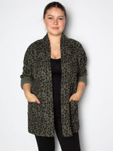 Vatteret leopard jakke- ITSEP24